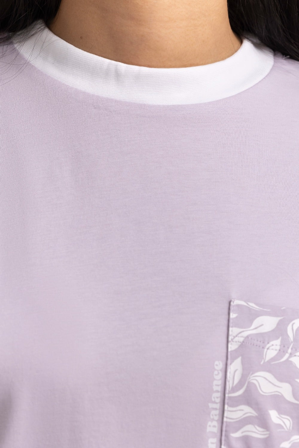 Regular Fit Tee With White Artwork WM-KTP-SS24-062