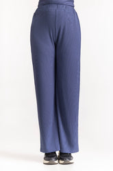 Ribbed High Rise Straight Fit Trouser WM-TRKN-WS24-102