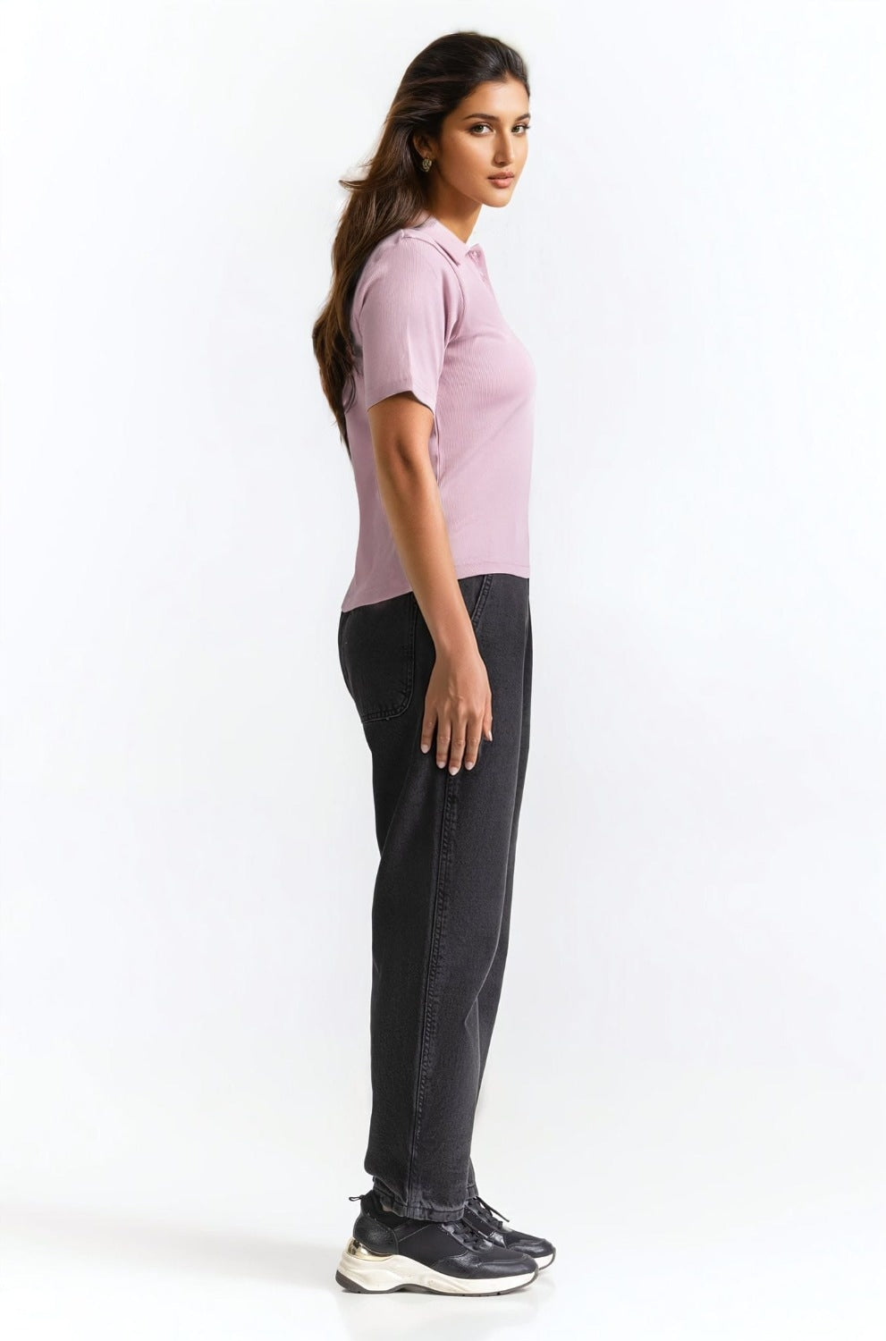 Ribbed Polo Shirt WM-KTP-SS24-007