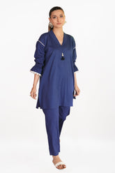 Ripple Crinkle Dyed Co-Ord Set IUSTTS-1063