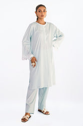 Ripple Crinkle Dyed Co-Ord Set IUSTTS-839