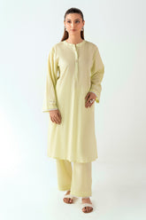 Ripple Crinkle Dyed Co-Ord Set IUSTTS-859