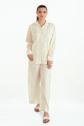 Ripple Crinkle Dyed Co-Ord Set IUSTTS-957