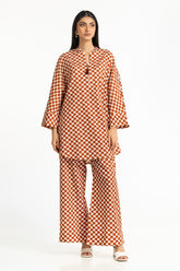 Ripple Crinkle Printed Co-Ord Set IPST-44944