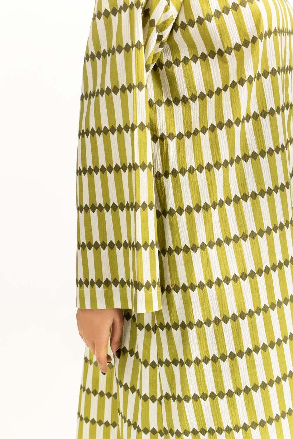 Ripple Crinkle Printed Co-Ord Set