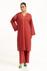 Ripple Crinkle Printed Co-Ord Set IPST-44946