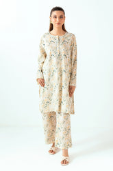 Ripple Crinkle Printed Co-Ord Set IUSTTS-805