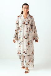 Ripple Crinkle Printed Co-Ord Set IUSTTS-807