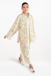 Ripple Crinkle Printed Co-Ord Set IUSTTS-855