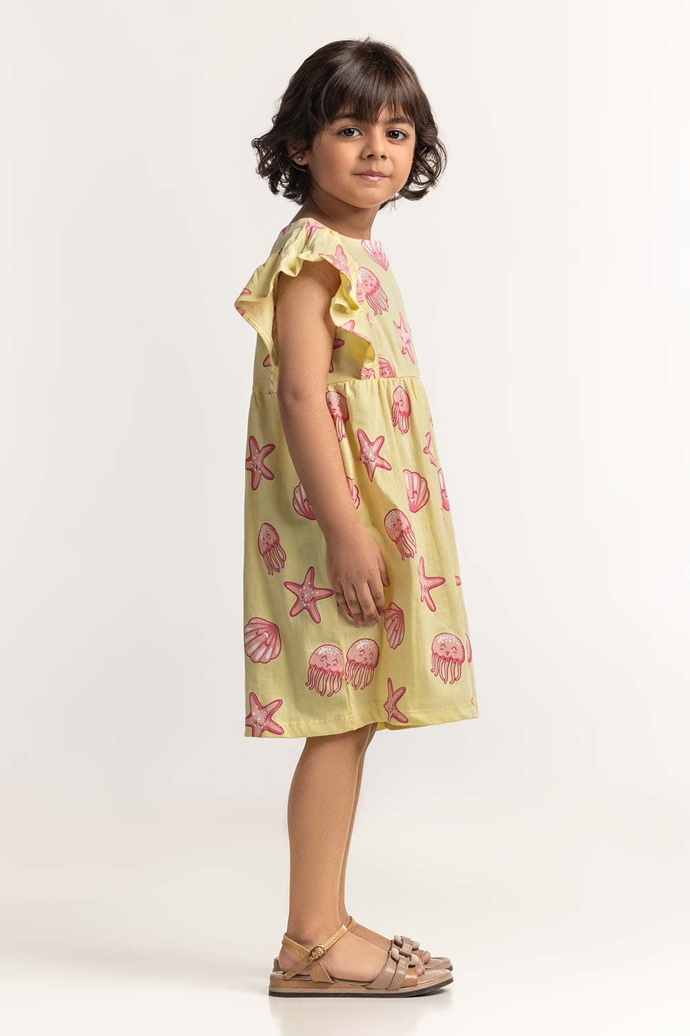 Round Neck Printed Dress TG-DRS-SS24-407