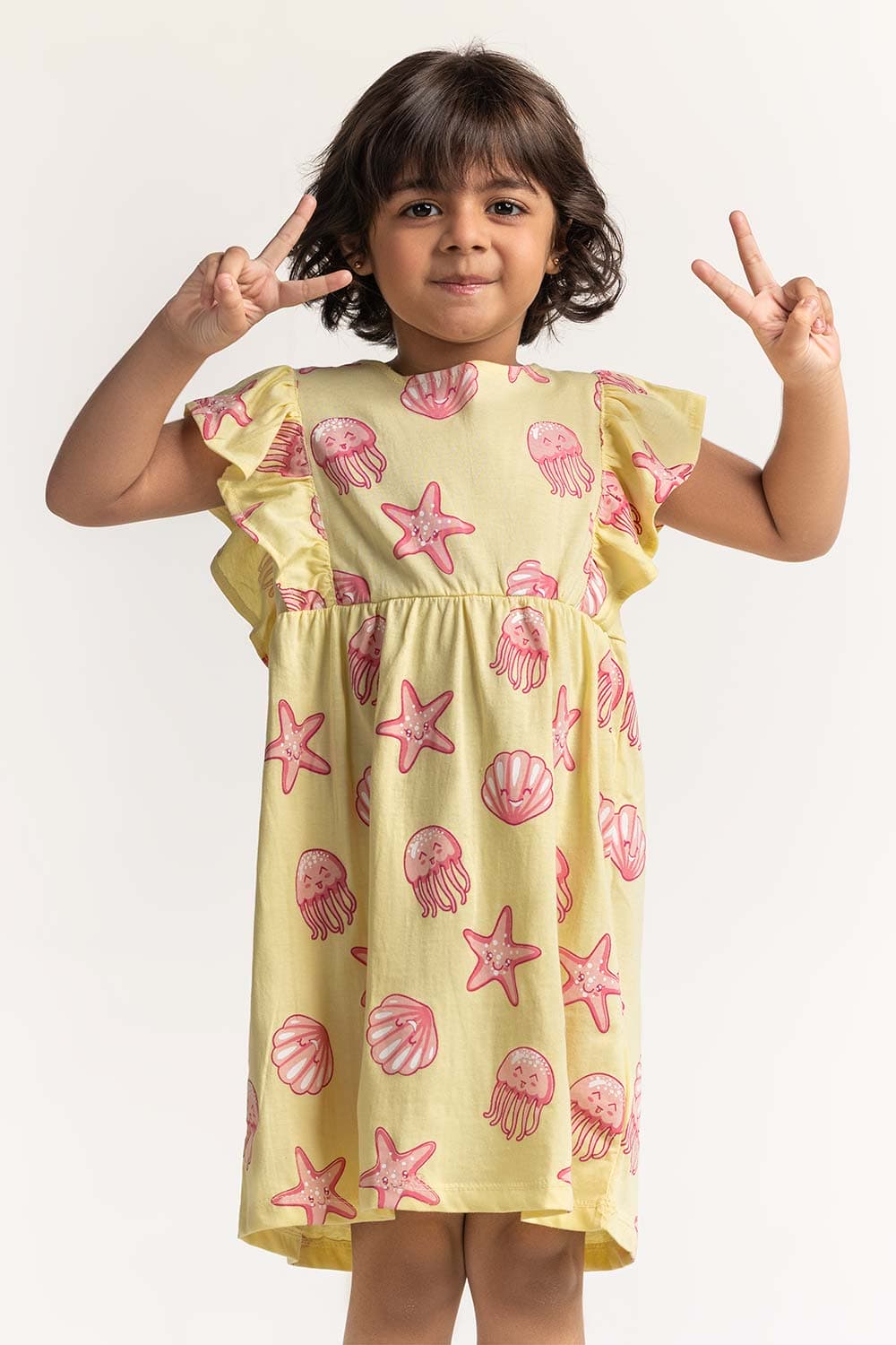 Round Neck Printed Dress TG-DRS-SS24-407