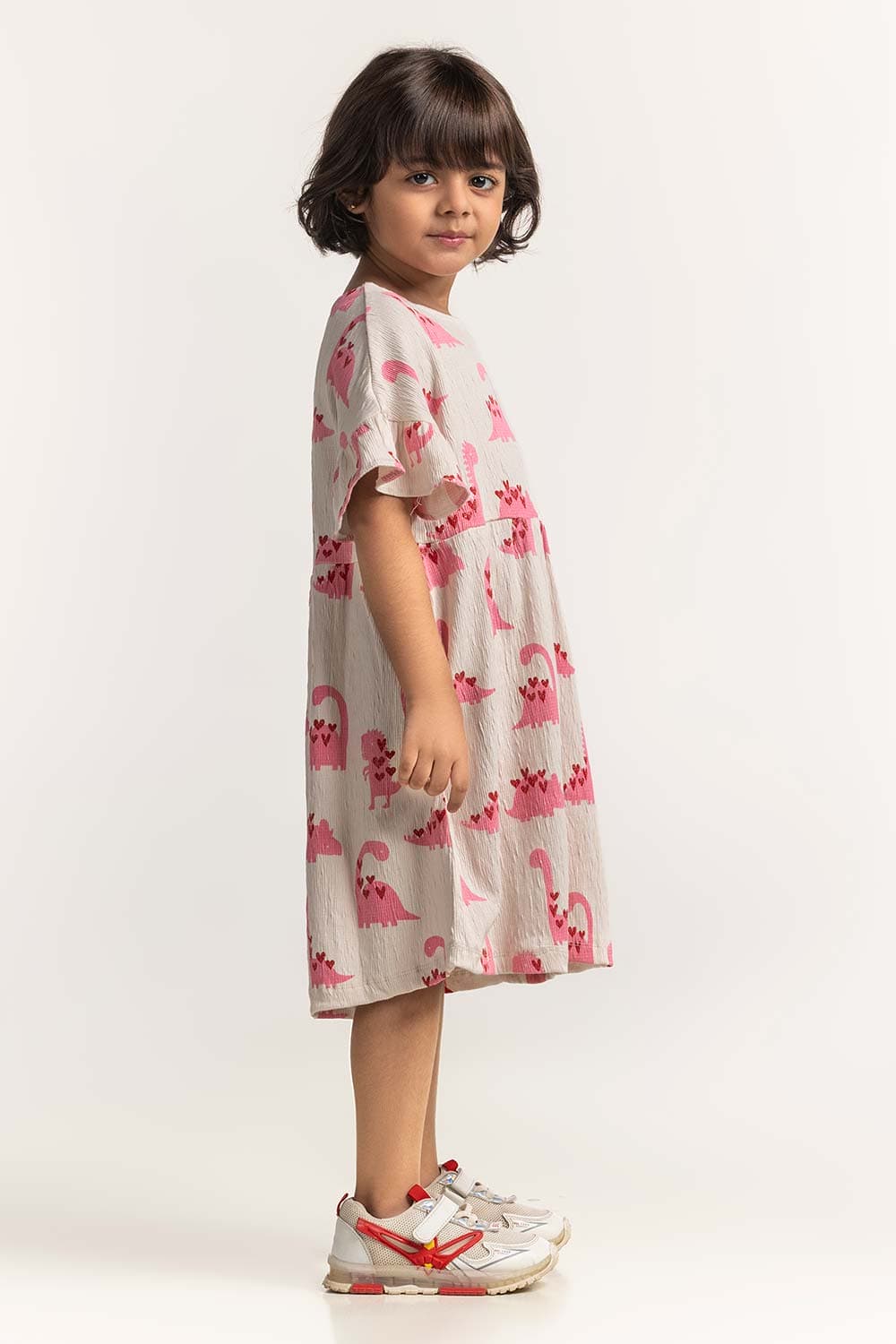 Round Neck Printed Dress TG-DRS-SS24-409