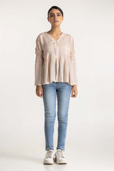 Ruffled Layered Blouse WM-CS-SS24-065