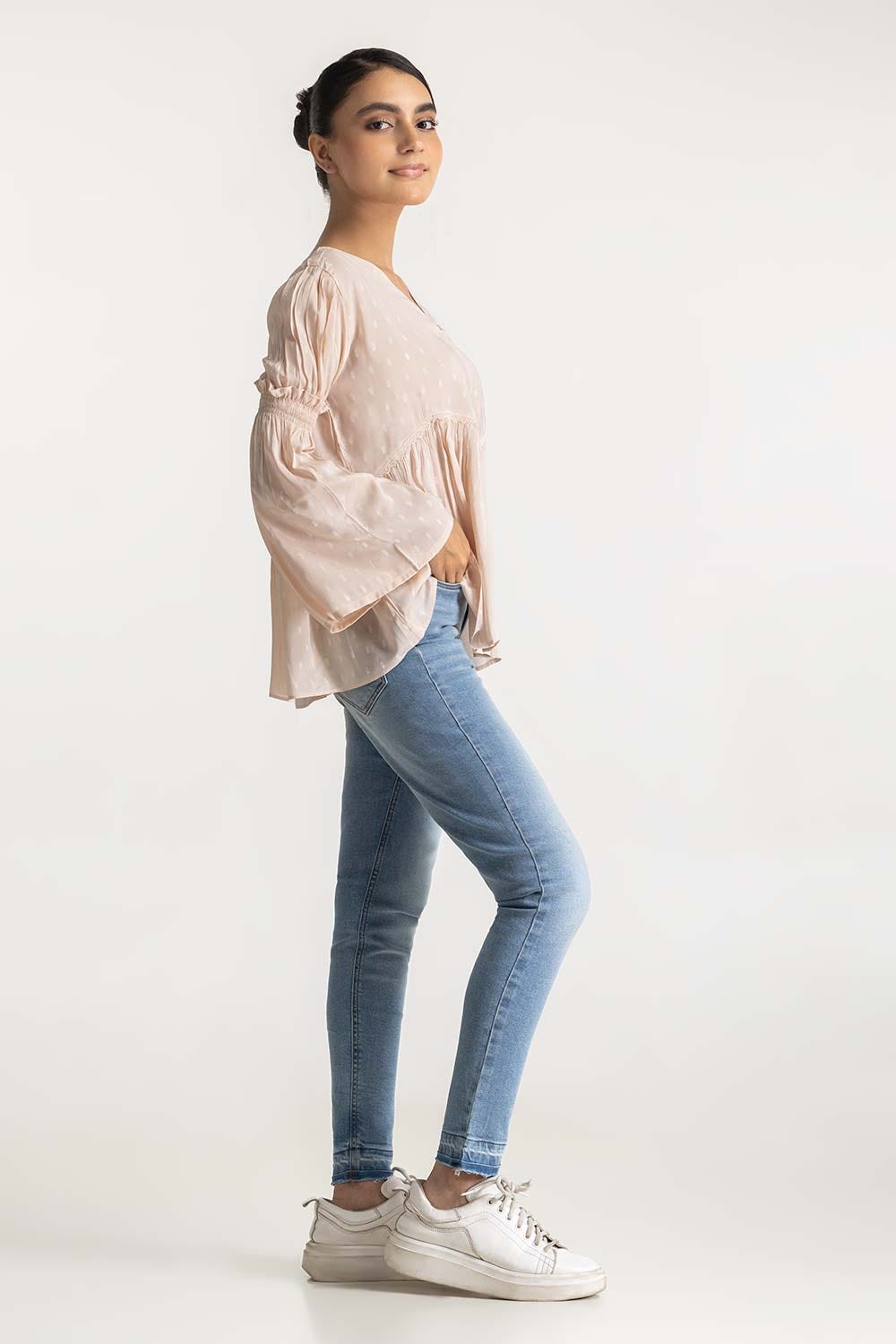 Ruffled Layered Blouse WM-CS-SS24-065