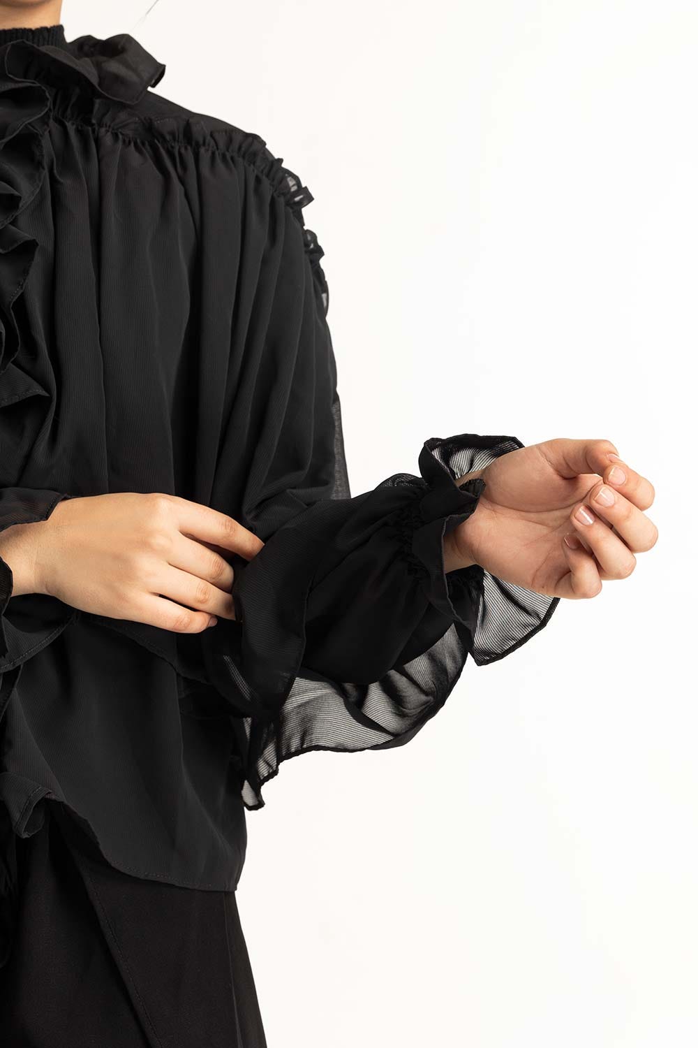 Ruffled top WM-CS-SS24-067