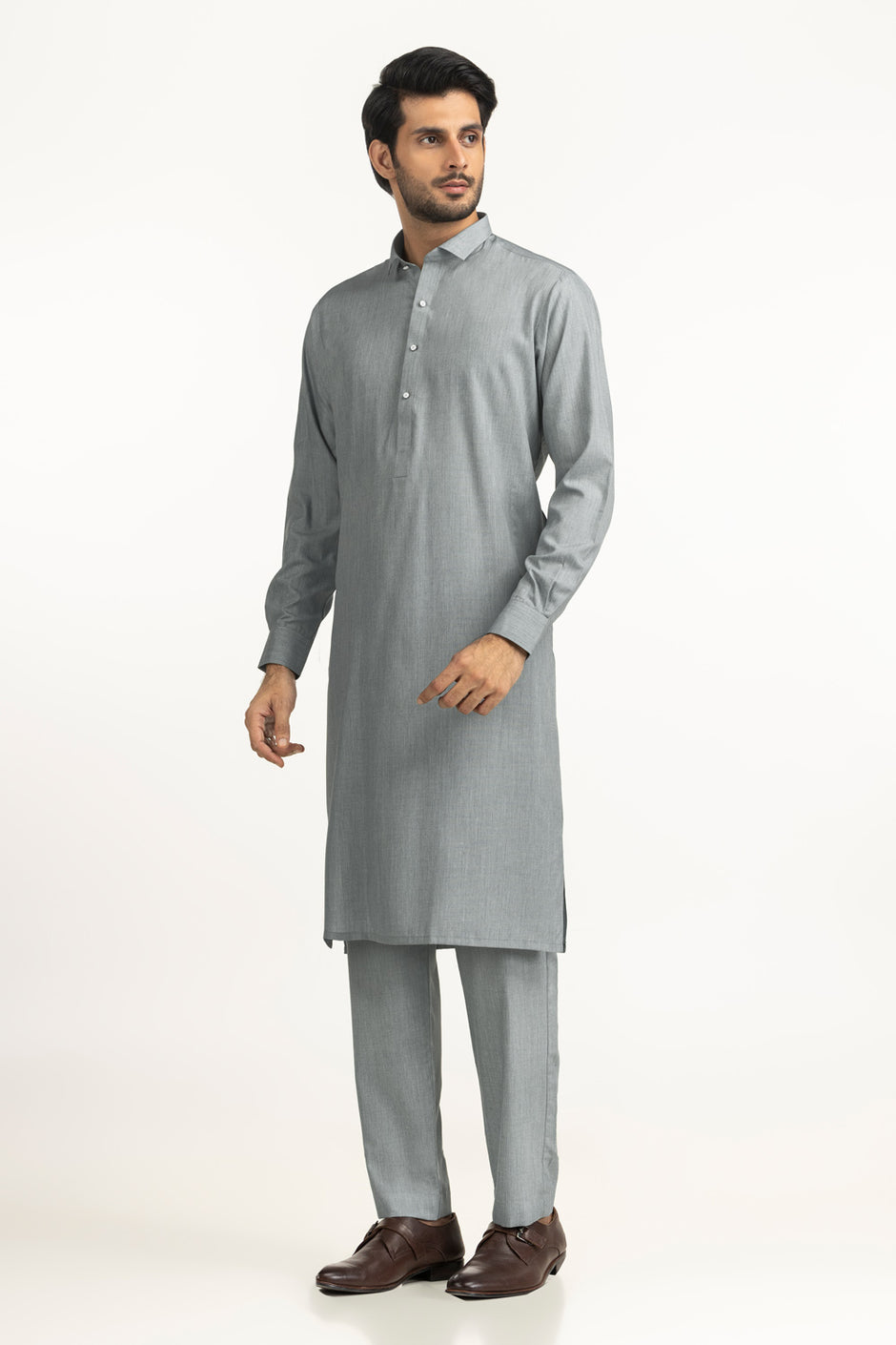 Sada Bahar Unstitched Fabric Blended-LF
