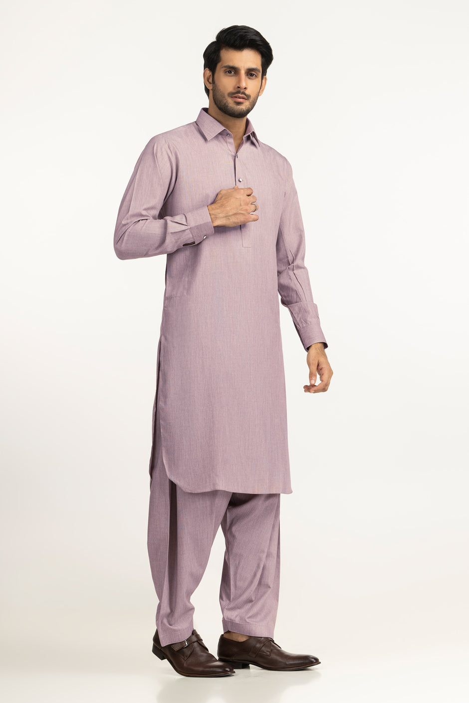 Sada Bahar Unstitched Fabric Blended-LF