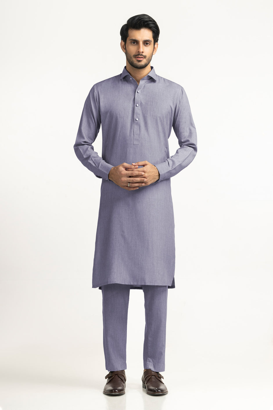 Sada Bahar Unstitched Fabric Blended-LF