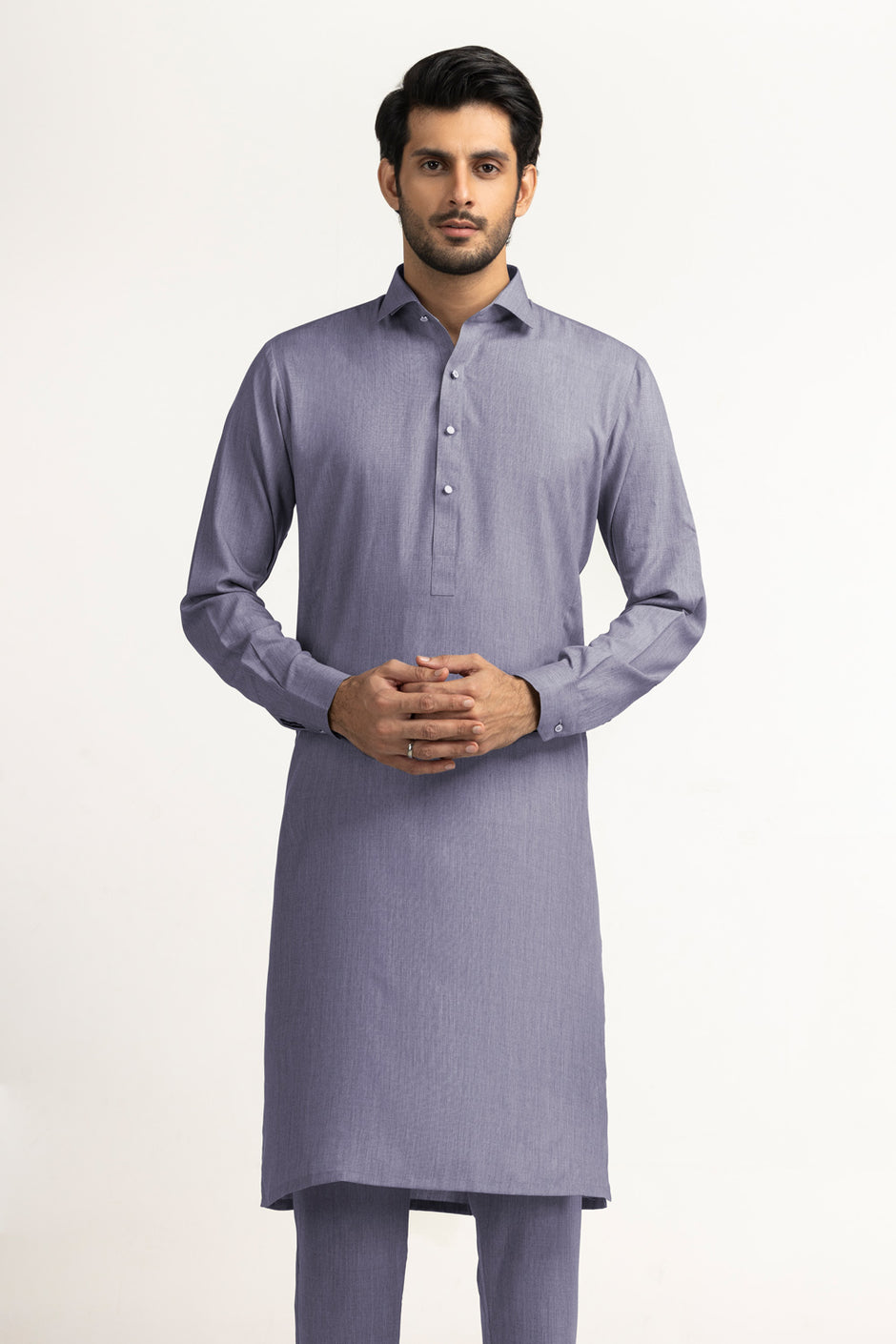 Sada Bahar Unstitched Fabric Blended-LF