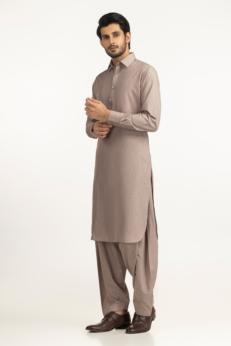Sada Bahar Unstitched Fabric Blended-LF