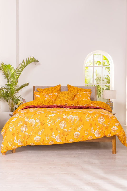 Saffron T-200 Quilt Cover Set