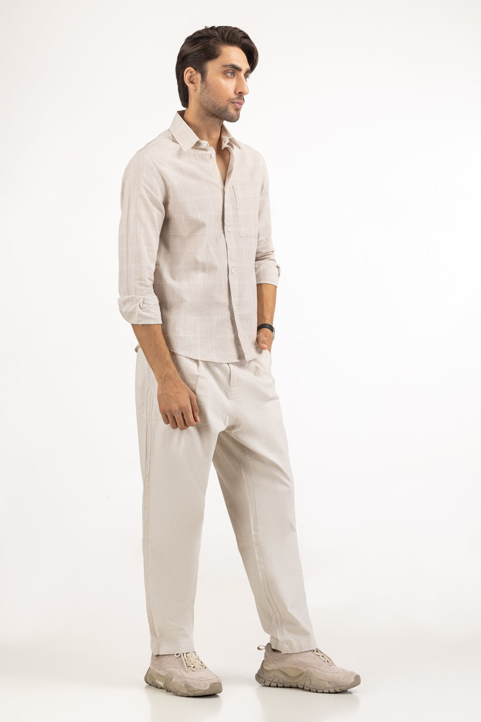 Regular Fit Casual Shirts MN-CS-SS25-203