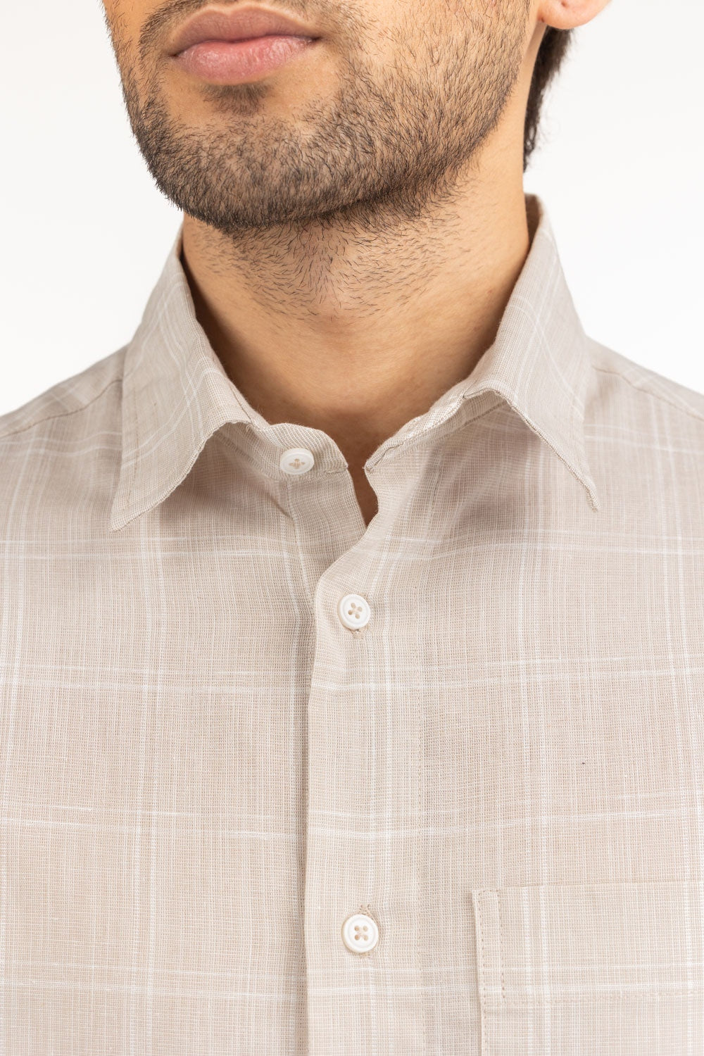 Regular Fit Casual Shirts MN-CS-SS25-203