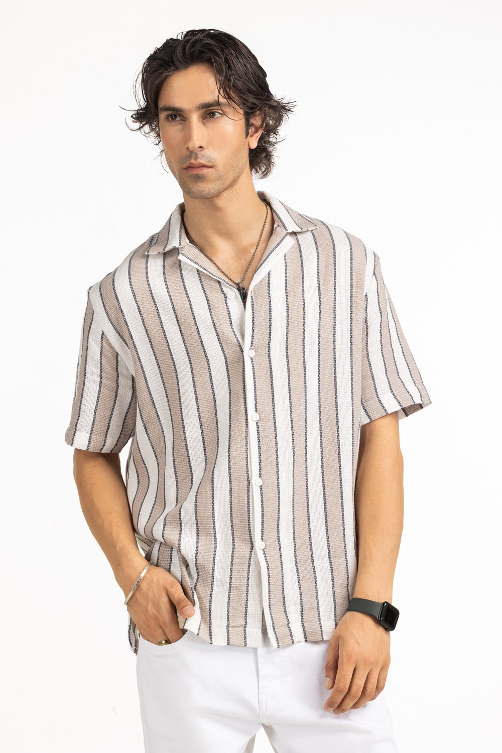 Regular Fit Casual Shirts MN-CS-SS25-205