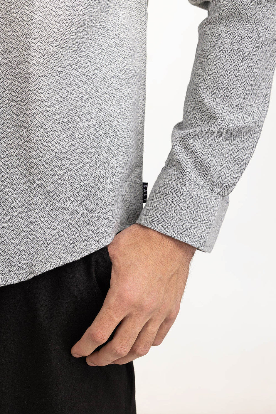 Self Textured Casual Shirts MN-CS-WS24-009