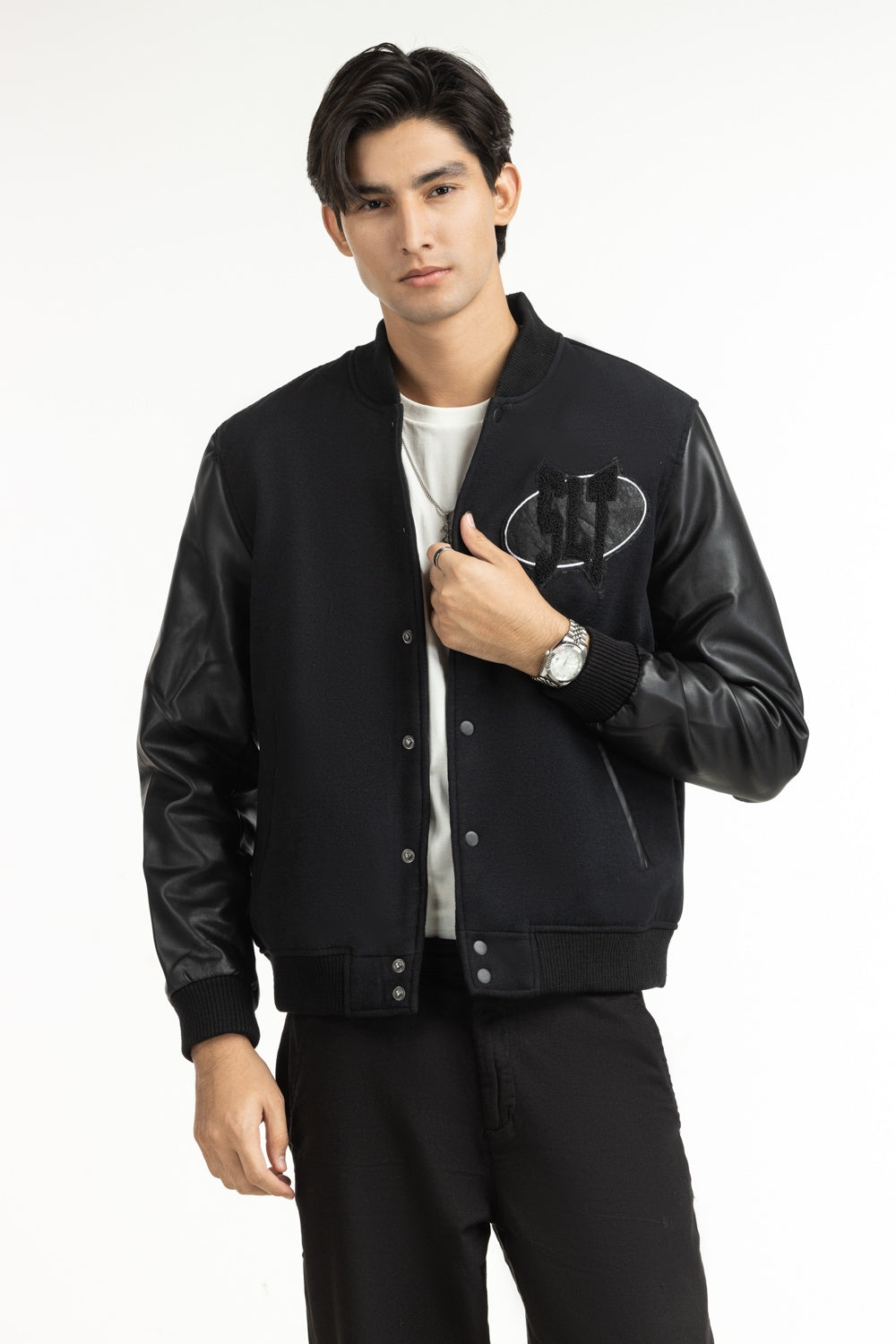 Regular Fit PU Jackets MN-JKT-WS24-008