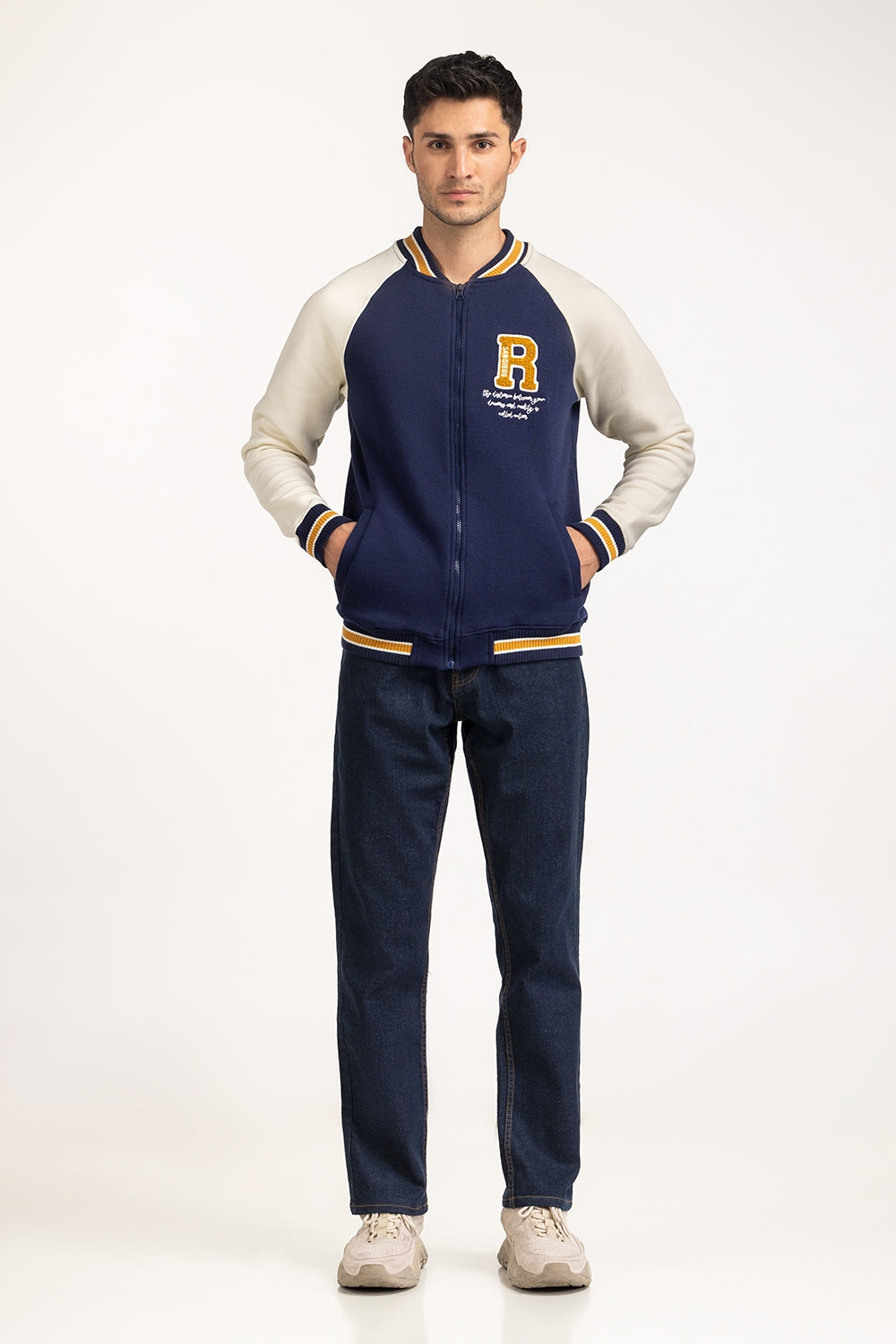 Fashion Knitted Jacket MN-KNJ-WS24-453