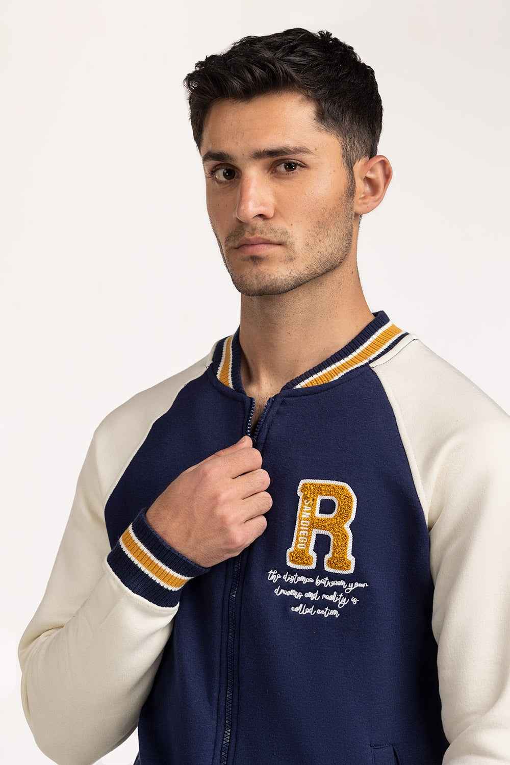 Fashion Knitted Jacket MN-KNJ-WS24-453