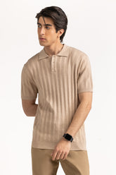 Sweater Knit Polo MN-PSH-SS25-204