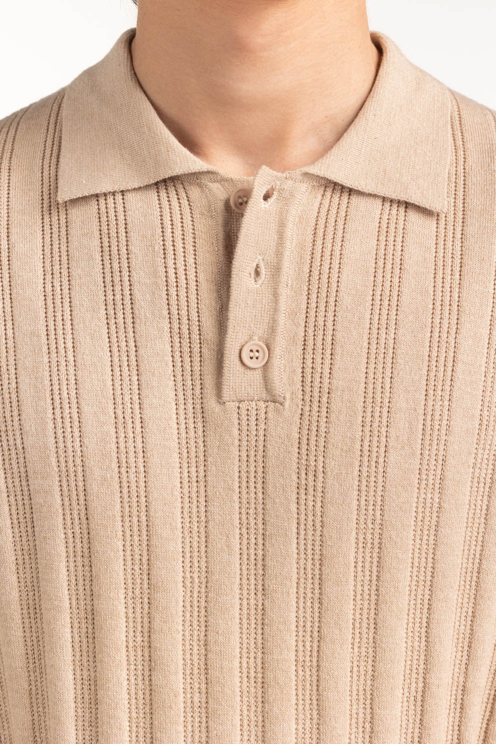 Sweater Knit Polo MN-PSH-SS25-204