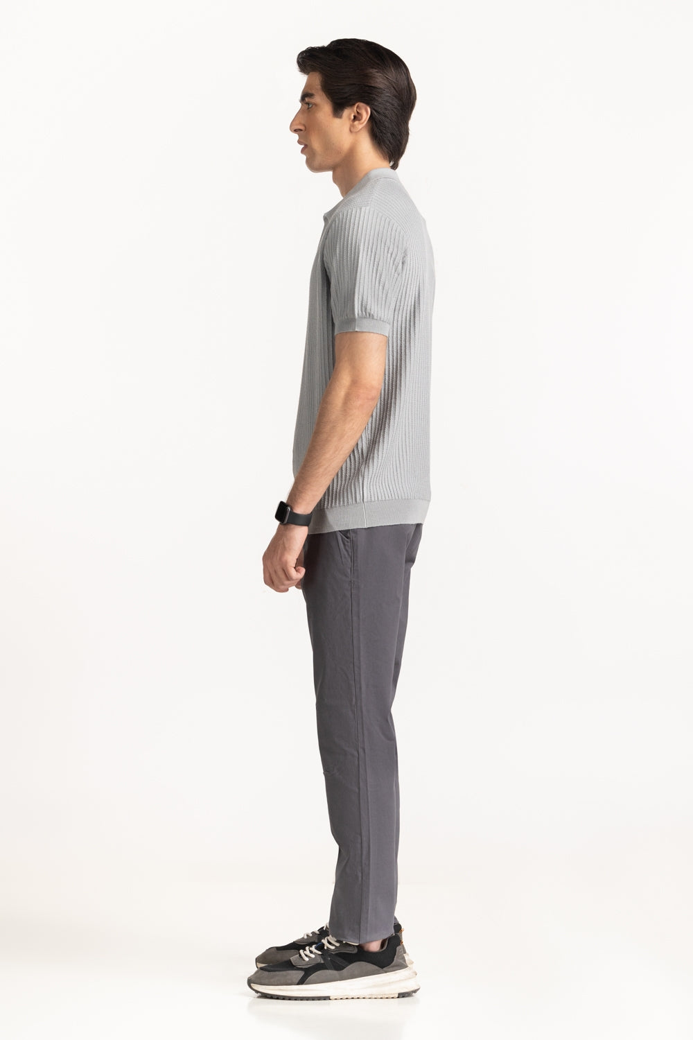 Sweater Knit Polo MN-PSH-SS25-210