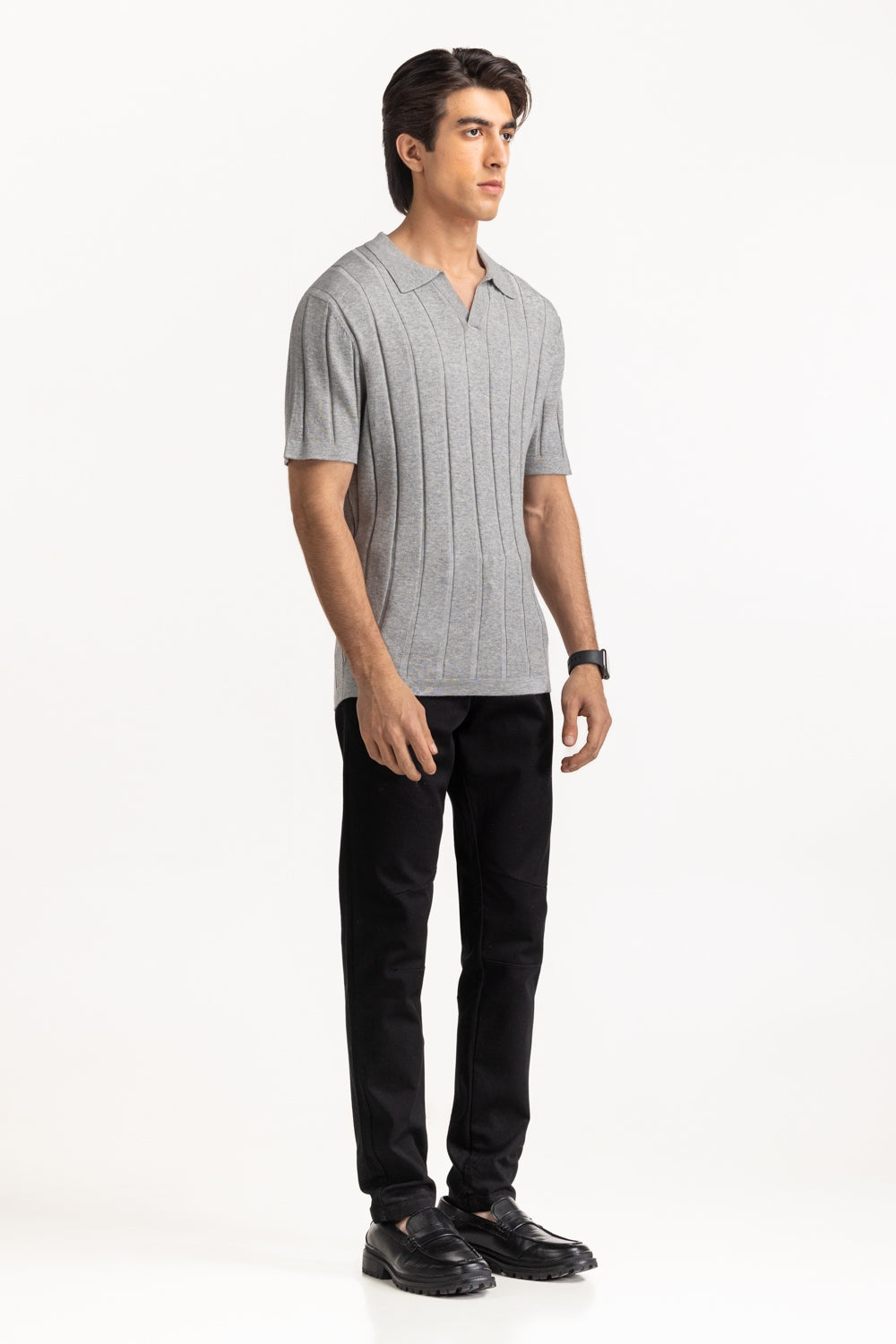Sweater Knit Polo MN-PSH-SS25-206