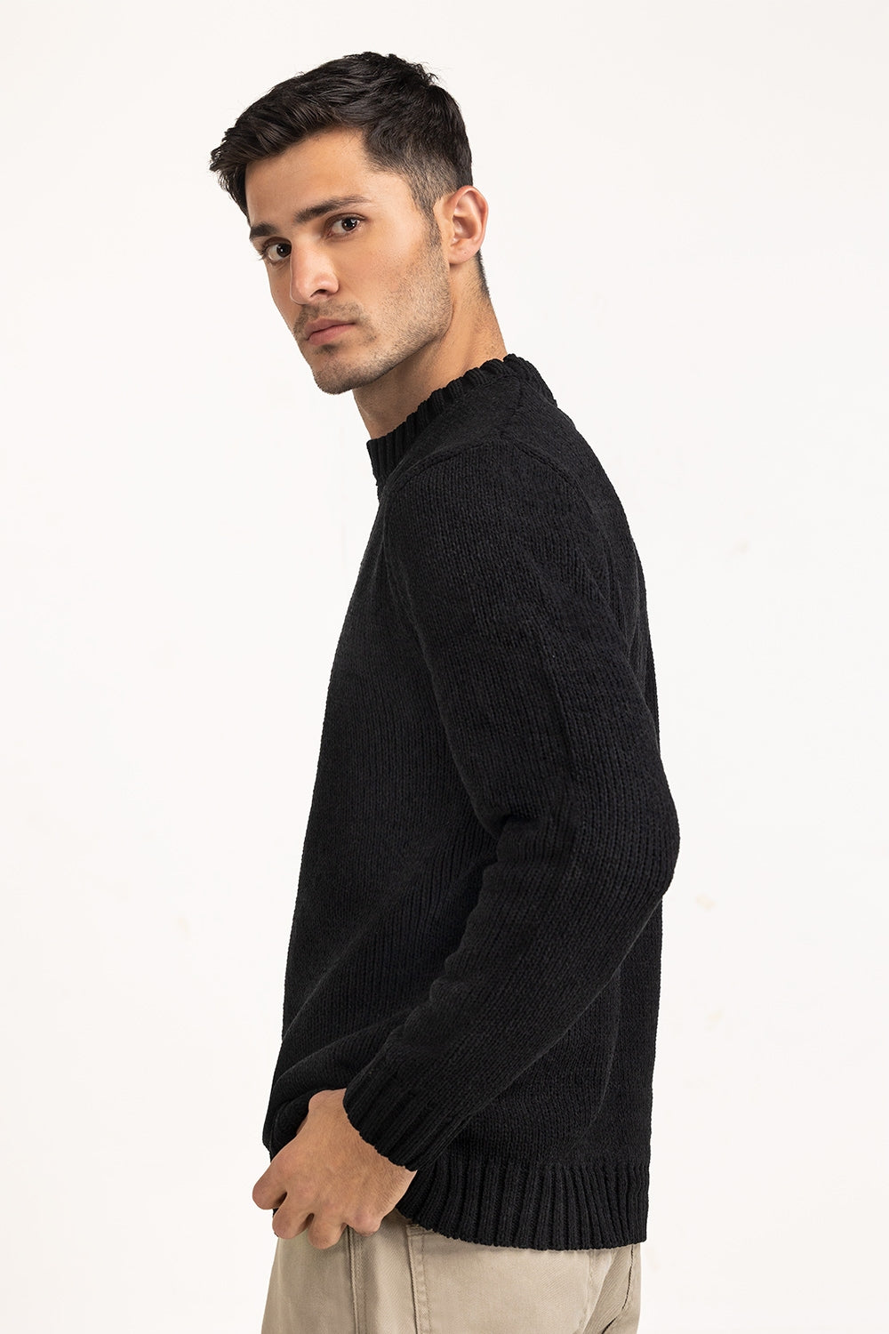 Plain Sweater MN-SWT-WS24-097 B