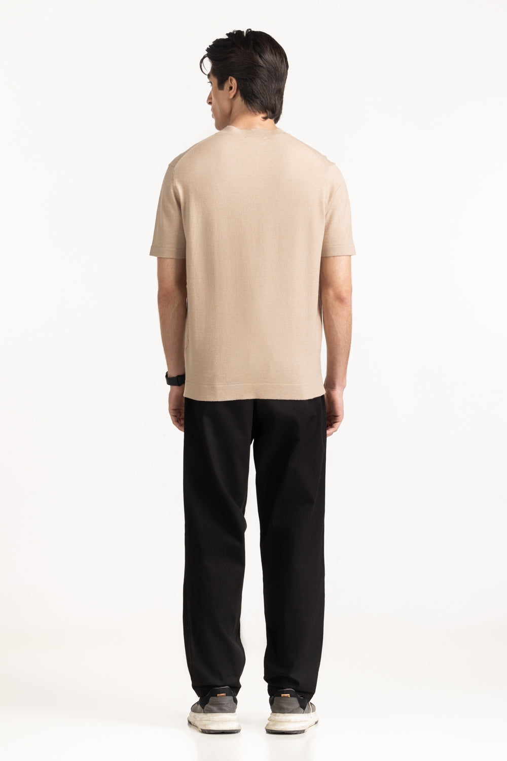 Sweater Knit T-Shirt MN-TS-SS25-214