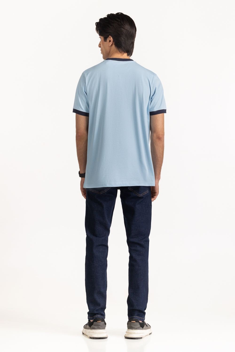 Contrast Color T-Shirt MN-TS-SS25-031