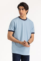 Contrast Color T-Shirt MN-TS-SS25-031