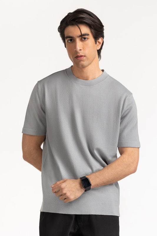 Sweater Knit T-Shirt MN-TS-SS25-213