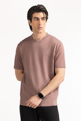 Sweater Knit T-Shirt MN-TS-SS25-212