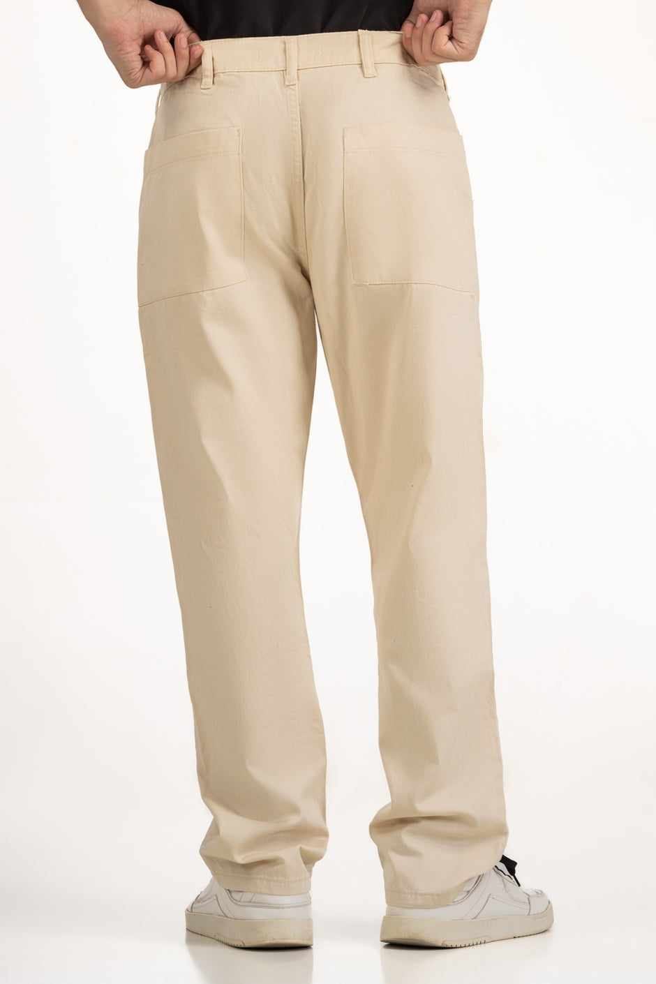 Straight Fit Trousers