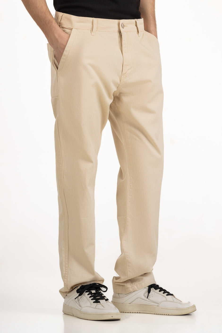 Straight Fit Trousers
