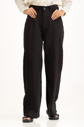 Straight Fit Wide Leg Trousers WM-NDJ-SS25-009