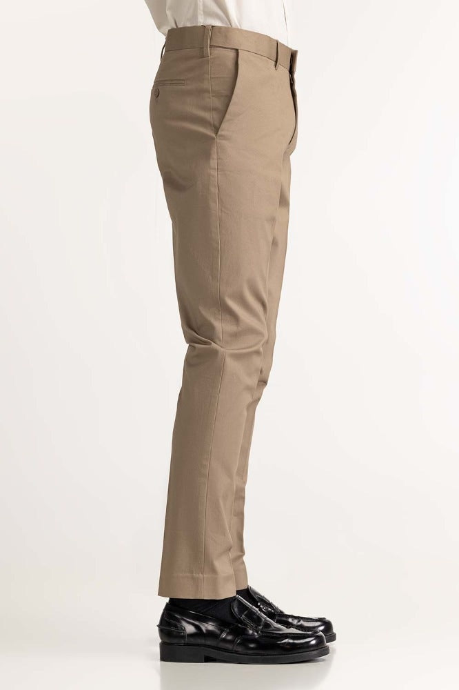 Sand Basic Formal Chino Trouser MN-TR-FC23-009