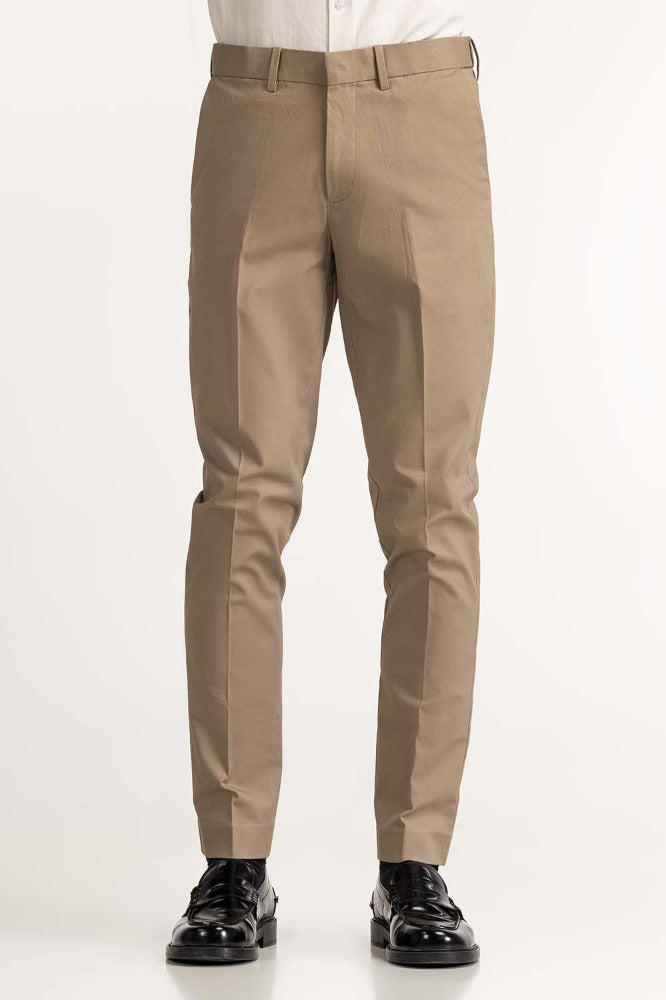 Sand Basic Formal Chino Trouser MN-TR-FC23-009