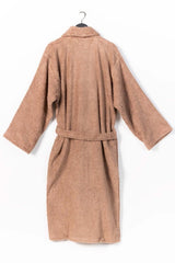 Sand Combed Bathrobe W Sand Combed Bathrobe W