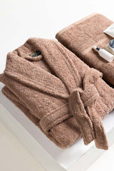 Sand Combed Bathrobe W Sand Combed Bathrobe W
