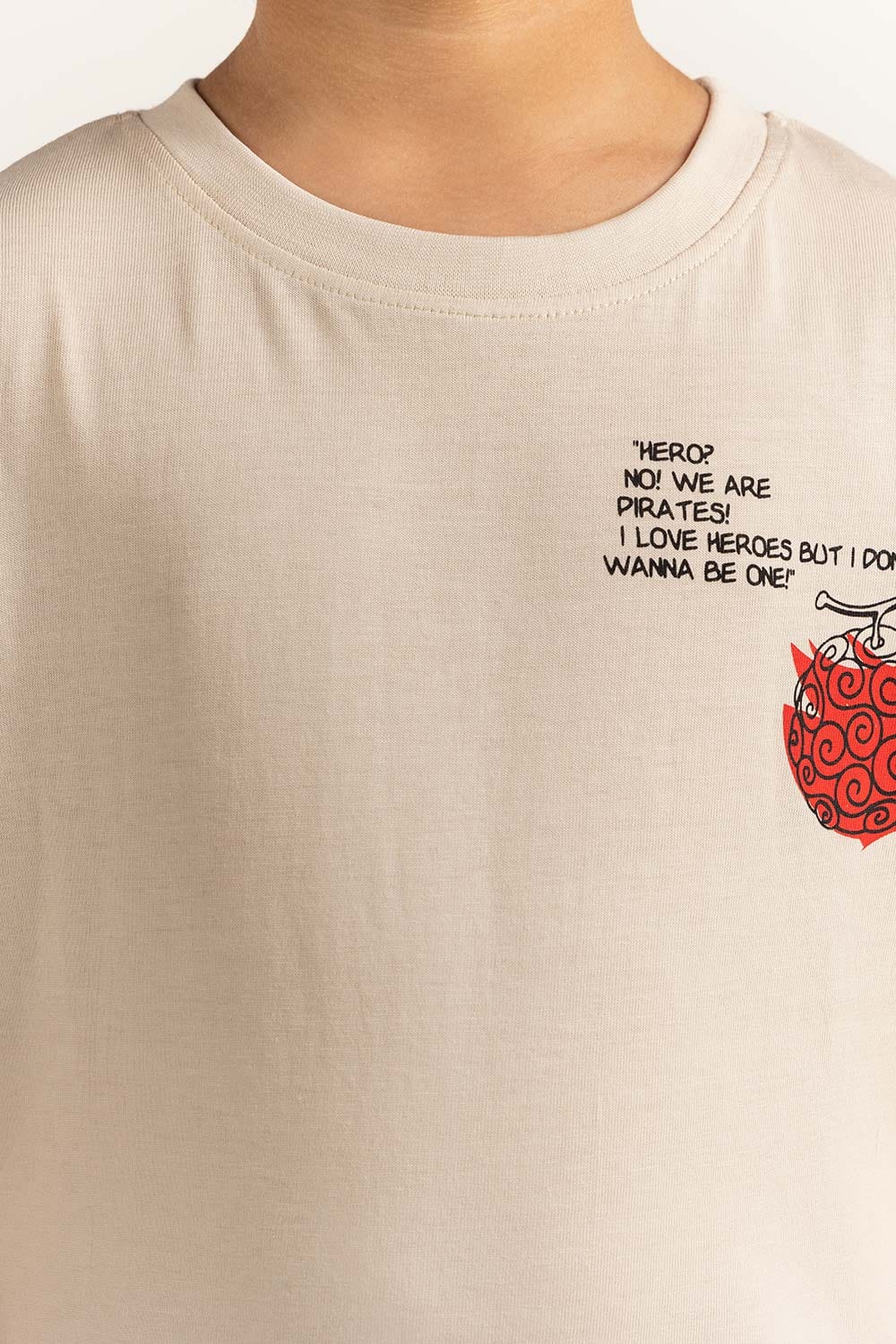 Sand Junior Boy Knit Printed Tee JB-TS-SS24-036